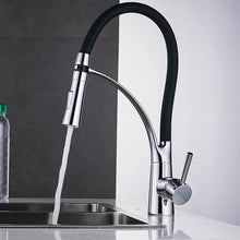 Load image into Gallery viewer, Kitchen Tap Crome Finish Rotation 360 Kitchen Kitchen Tap Chrome Finish Pull Down Spray Faucet
