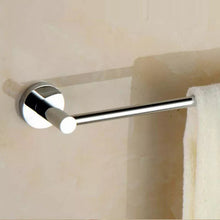 Load image into Gallery viewer, Modern Bathroom Towel Holder Chrome Finish Wall Mounted Round Accessory Chrome Finish 50cm Length Modern Bathroom Towel Holder Chrome Finish Wall Mounted Round Accessory Chrome Finish 50cm Length
