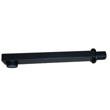 Load image into Gallery viewer, concealed black shower Thermostatic Concealed Rear Wall Black Matt Square Head Shower Set 3 way Mixer
