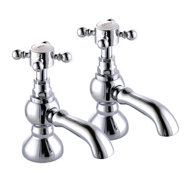 Basin Pillar Taps Pillar Hot And Cold Taps Basin Tap Chrome Finish