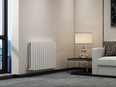 Horizontal Slimline Double Radiator White 600x886mm Horizontal Slimline Double Radiator White 600x886mm