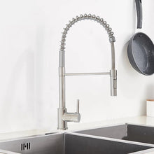 Load image into Gallery viewer, Mono Faucet Pull Out Down Kitchen Tap Chrome Finish Mono Faucet Pull Out Down Kitchen Tap Chrome Finish
