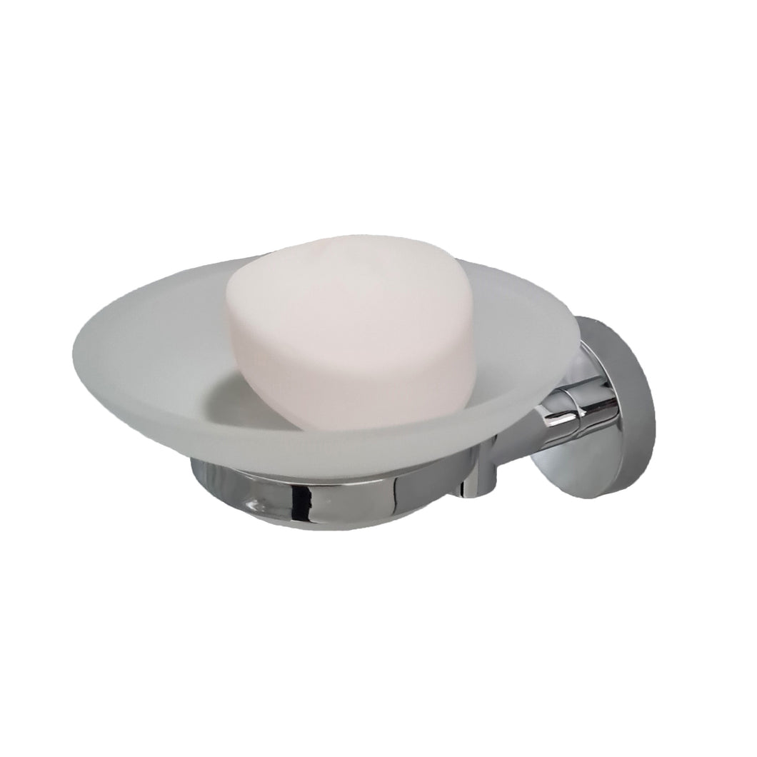 soap dispenser holder Soap Holder Chrome Wall Mounted Modern Accessory