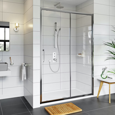 Sliding Shower Door Sliding Shower Door Enclosure Tempered Glass 1000mm