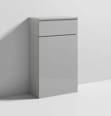 Bathroom Toilet Unit Only Back To Wall Unit WC 500mm Light Gray Bathroom Toilet Unit Only