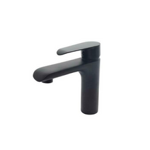 Load image into Gallery viewer, Basin Tap Deck Mounted TB+ Bathroom Black Basin Sink Mixer Tap &amp; Slotted Click Clack Set Offer
