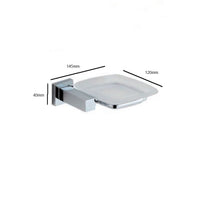Load image into Gallery viewer, Soap Dish Holder Soap Holder Glass Soap Dish &amp; Holder Wall Mounted Accessory

